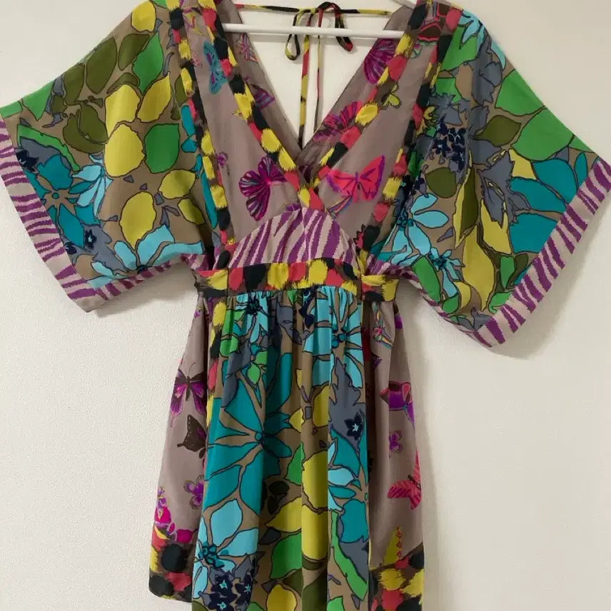 [BUNJANG] Rebecca Taylor Silk Ethnic Blouse / 실크고가브랜드 레베카테일러 에스닉 블라우스