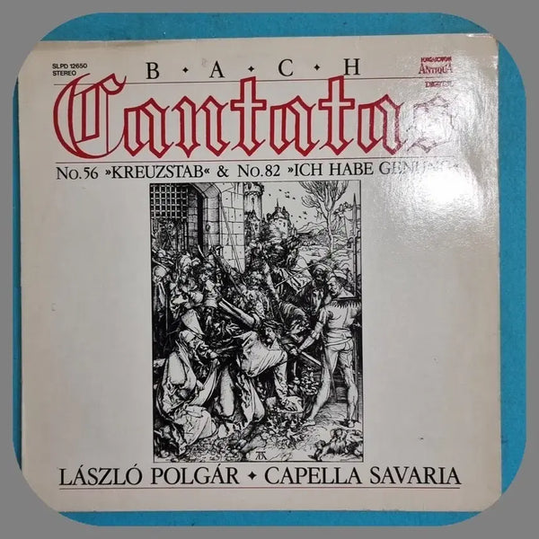 [BUNJANG] Johann Sebastian Bach Cantatas BWV 56 & 82 LP Import First Pressing / 바흐 칸타타 56번 82번 LP NM/NM 수입 초판