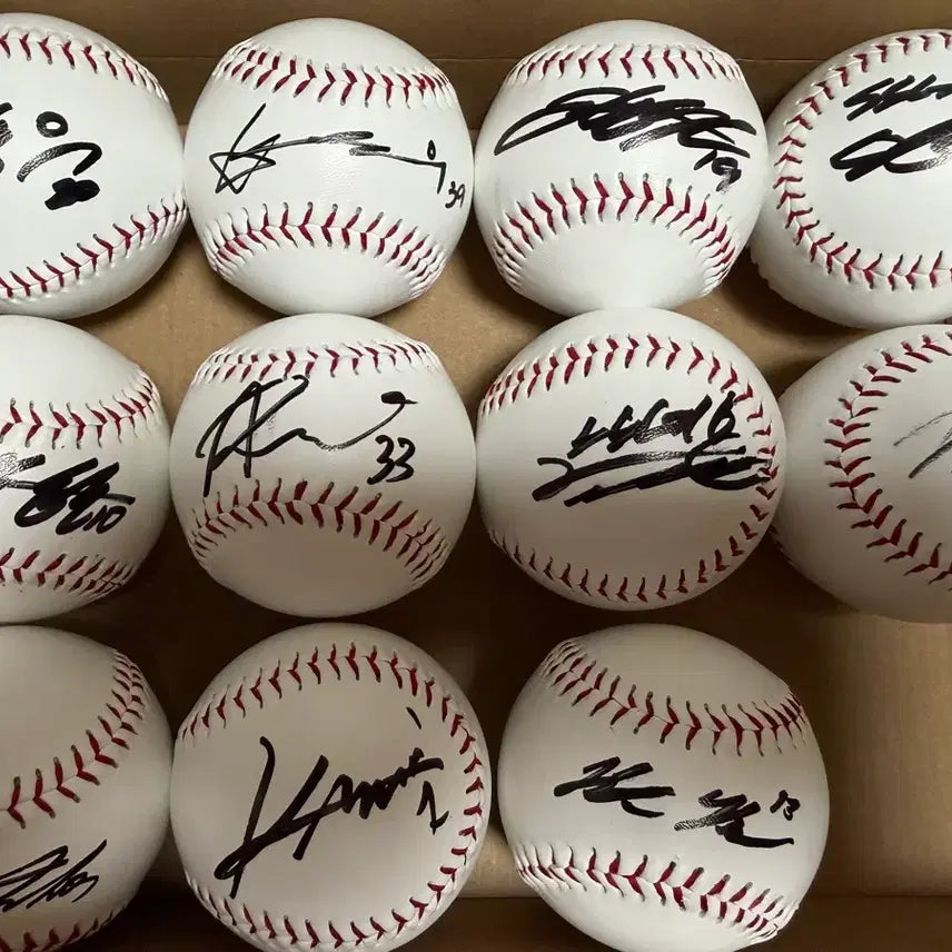[BUNJANG] SSG Landers Signed Baseball / ssg랜더스 친필 싸인볼