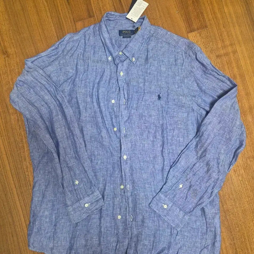 [BUNJANG] Polo Ralph Lauren Linen Shirt XXL / 폴로린넨셔츠