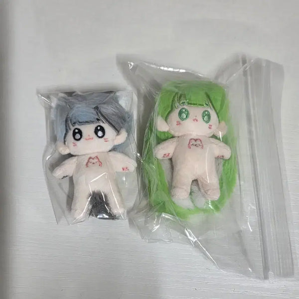 [BUNJANG] Unbranded 5cm Plush Dolls (2 Types) / 무속성 5cm 뽀리 인형 2개