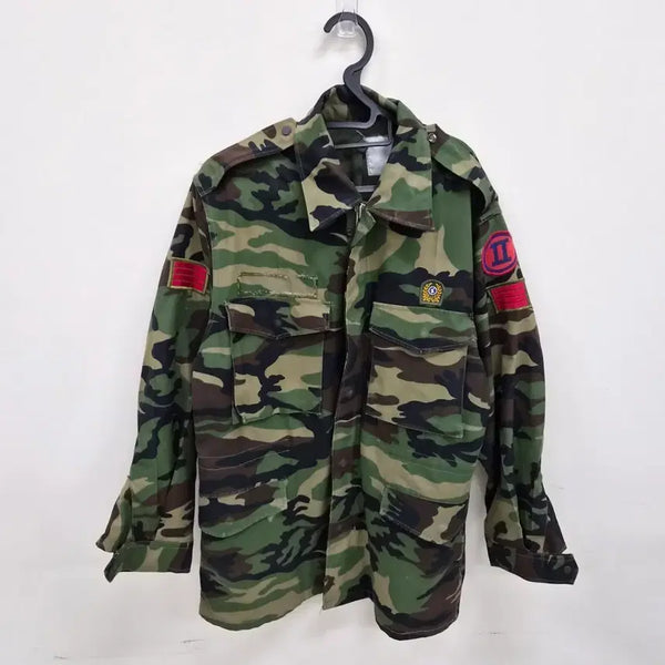 [BUNJANG] Korean Army Old Model Outer Jacket / 육군 구형 외피 자켓