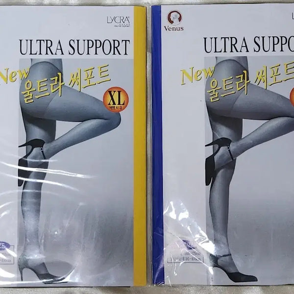 [BUNJANG] Venus Ultra Support Panty Stockings XL Coffee (2 Pairs) / 비너스 울트라 써포트 팬티스타킹 XL 커피 2족