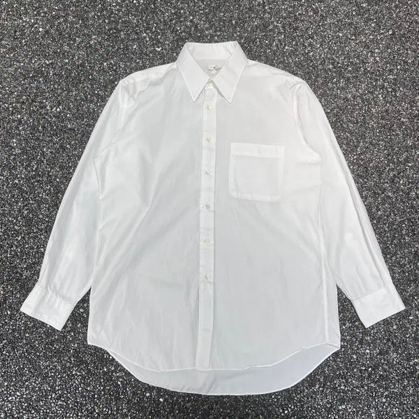 [BUNJANG] Courreges Classic White Shirt / 꾸레쥬 클래식 화이트 셔츠 s12284