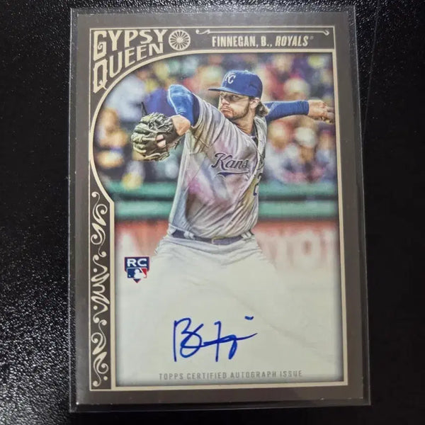 [BUNJANG] Gypsy Queen Baseball Card Finnigan RC Autographed / 집시 퀸 야구카드 핀네건 RC 사인