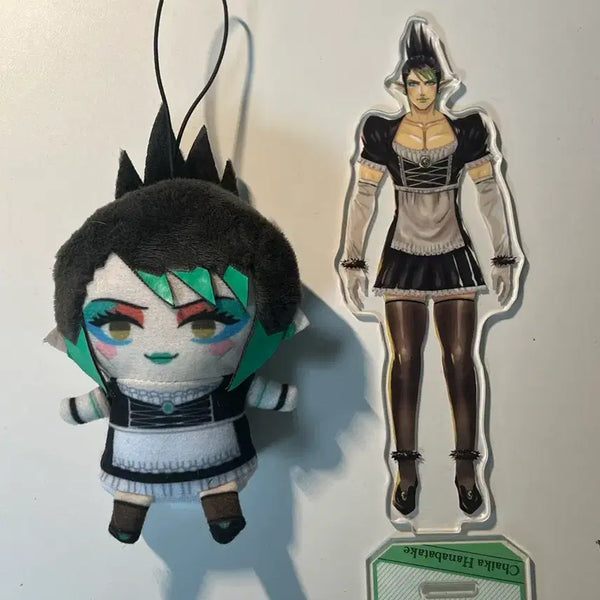 [BUNJANG] Hanabataka Chaika Acrylic Stand + Doll / 하나바타케챠이카 아크릴스탠드 + 파페