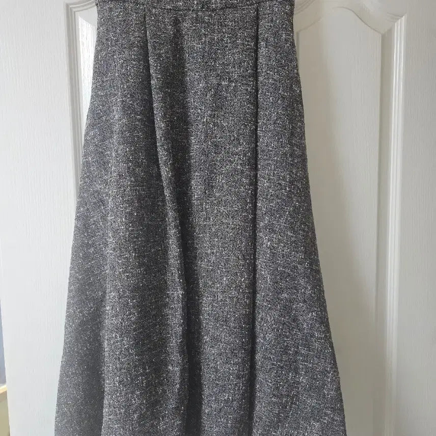 [BUNJANG] Tweed Long Skirt / 트위드 스커트 롱 기장