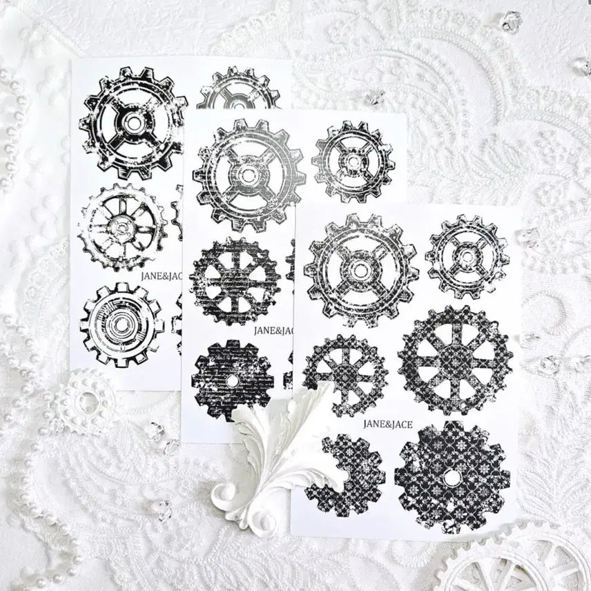 [BUNJANG] Gentiq Clockwork Paper Set / 젠티크 태엽 페이퍼