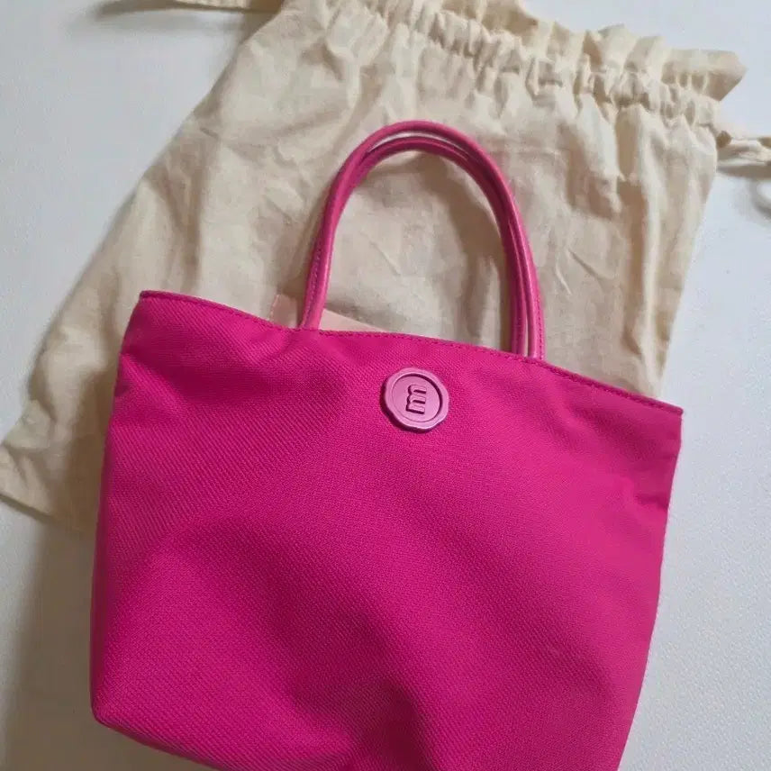 [BUNJANG] Minuit Mine Chloé Mini Tote Bag Tony Pink / 미닛뮤트 클로미니 토니핑크