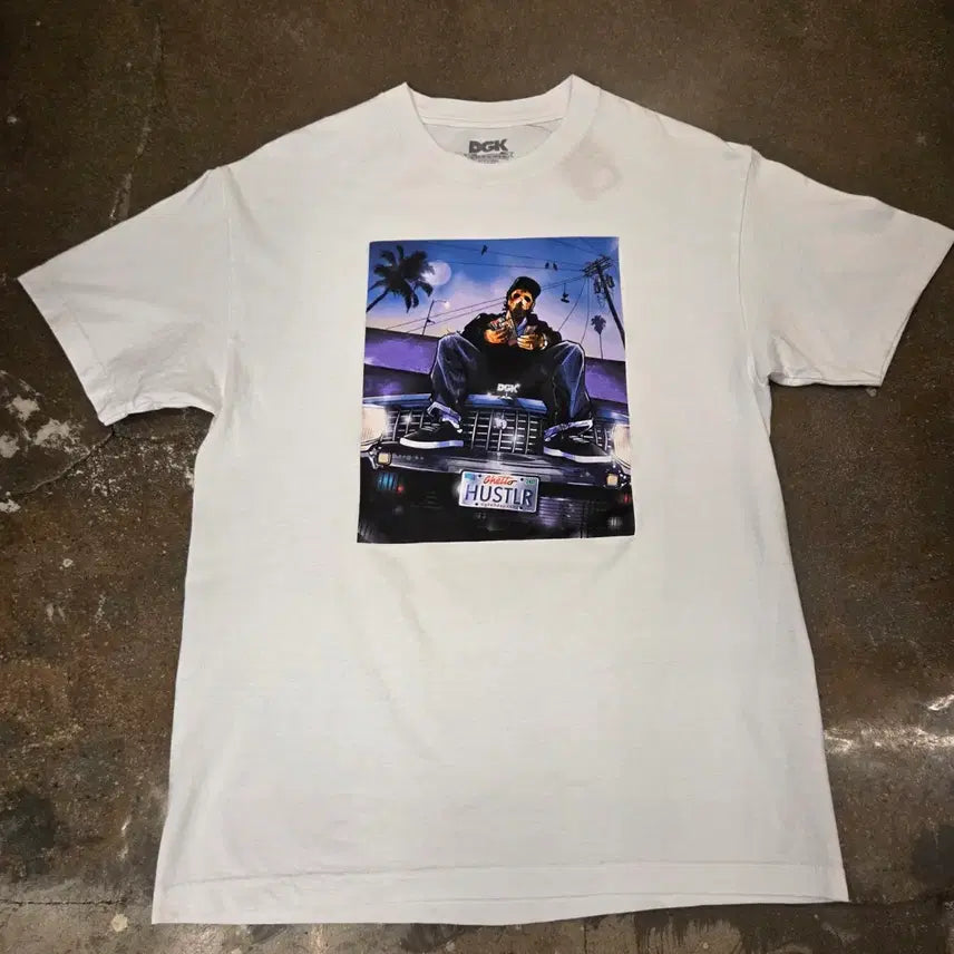 [BUNJANG] Vintage Mexico DGK Graphic T-Shirt / 미국빈티지 Made in Mexico DGK 프린팅 티셔츠