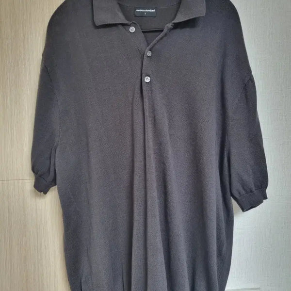 [BUNJANG] Muthandard Supima Cotton Collar Knit (L) / 무탠다드 수피마 코튼 카라니트(L)