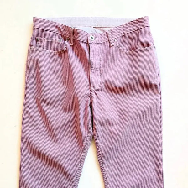 [BUNJANG] Edwin Pinstripe Japan Straight Pants / 에드윈 핀스트라이프 제팬 스트레이트 팬츠