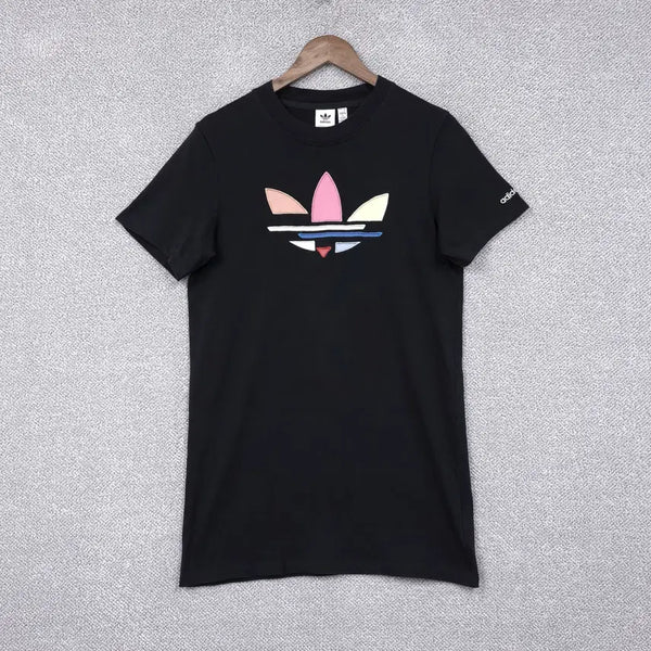 [BUNJANG] Adidas 21SS Original Big Logo Short Sleeve One-Piece Dress / 아디다스 21SS 여성 [오리지널 빅로고] 쇼츠 반팔 원피스 55-66 까지