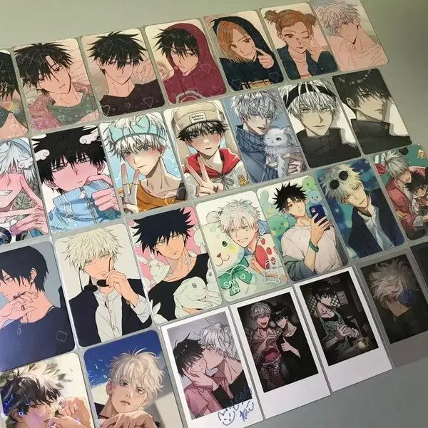 [BUNJANG] Jujutsu Kaisen Gojo & Megumi Photocard Bundle Set / 주술회전 포토카드 포카 비공굿 굿즈 일괄 판매 고죠 메구미