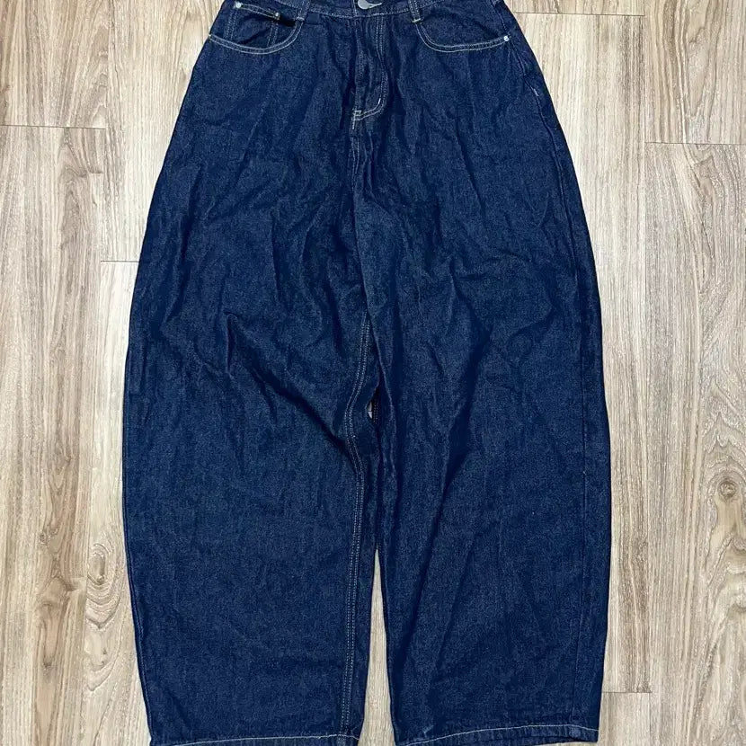 [BUNJANG] Esbean Wide Balloon Jeans 28 Inch / 에스빈 와이드 벌룬 청바지 28