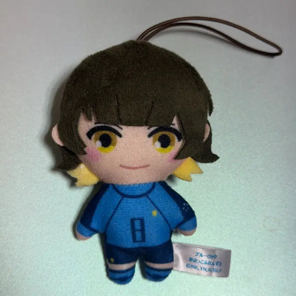[BUNJANG] Blue Lock Bachira Plush Keychain / 블루록 바치라 인형 키링