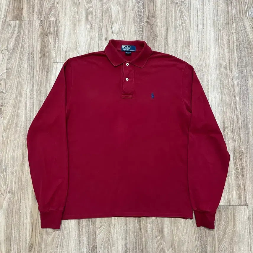 [BUNJANG] Polo Ralph Lauren PK T-Shirt Red / 폴로 랄프로렌 PK 티셔츠 100