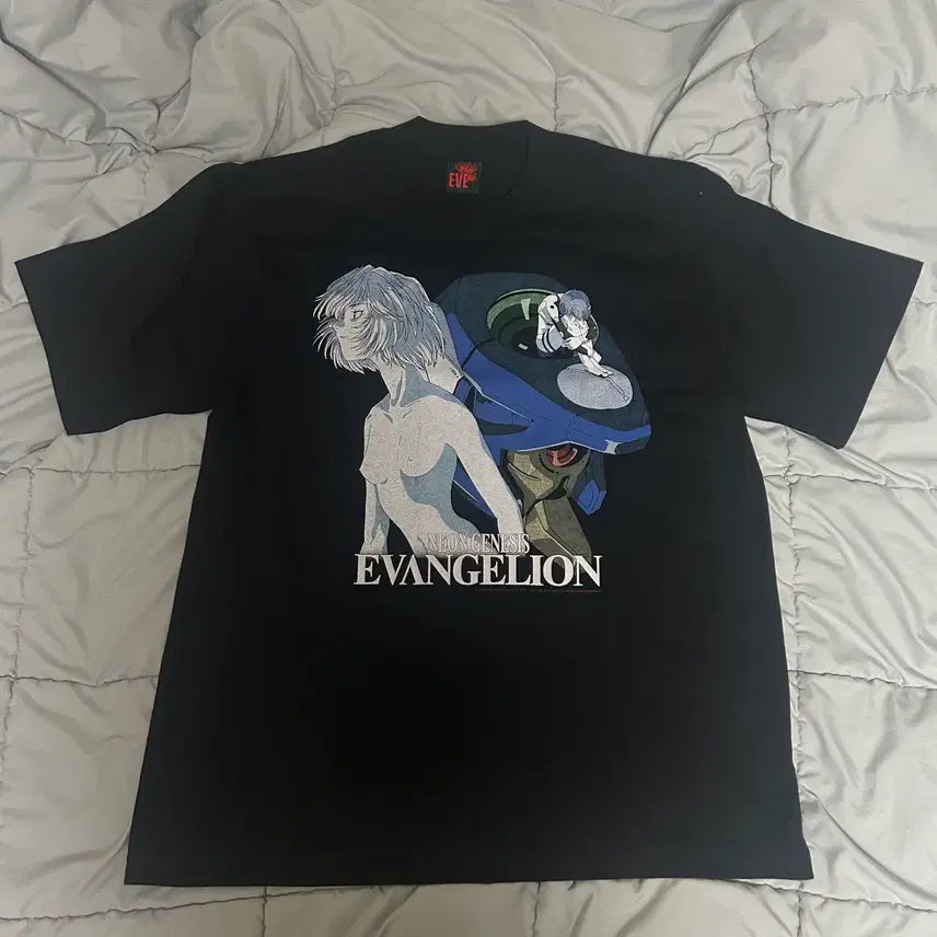 [BUNJANG] Bootleg Evangelion Ayanaami Rei Animation T-Shirt / 에반게리온 아야나미 레이 부틀렉 애니메이션 티셔츠