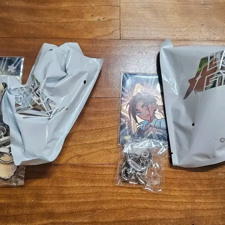 [BUNJANG] Alien Stage GAF Lightstick Keyring Set (Ruka, Hyuna) / 에일리언 스테이지 gaf 응원봉 키링 루카현아