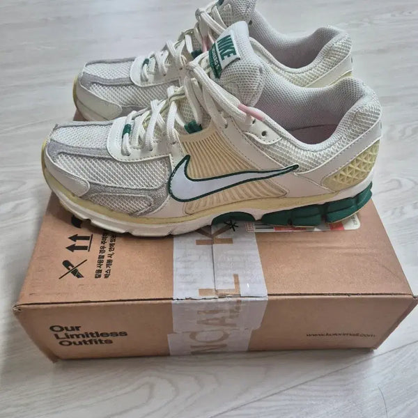 [BUNJANG] Nike Zoom Vomero 5 Sail White Green / 나이키 줌보메로5 세일 화이트 그린
