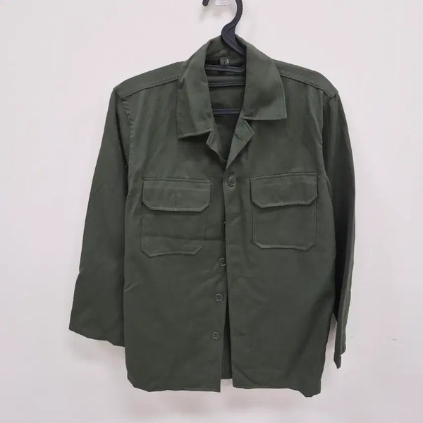[BUNJANG] Republic of Korea Army Old Style Plain Pattern Combat Uniform Top / 육군 구형 민무늬 작업복 전투복 상의