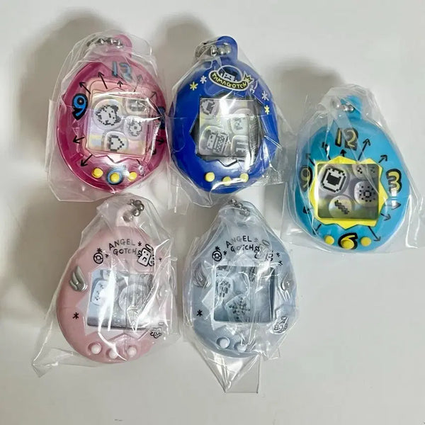 [BUNJANG] Tamagotchi Shakashaka Shaker Keychain Collection Gacha Set / (5종세트) 다마고치 샤카샤카 쉐이커 키링 컬렉션 가챠