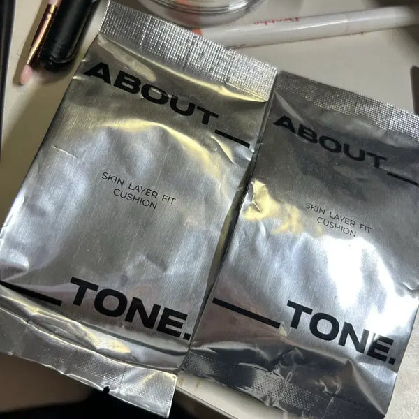 [BUNJANG] About Tone Skin Layer Fit Cushion Refill (22 Ivory) / 어바웃톤 스킨 레이어 핏 쿠션 22호 아이보리