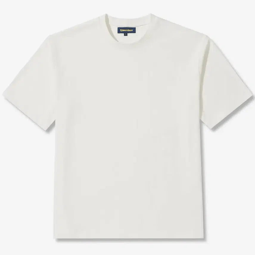 [BUNJANG] Edward Max Basic Essential T-Shirt White L / [새상품] 에드워드맥스 반팔티 L