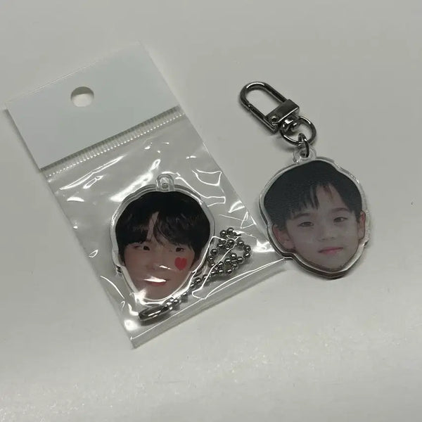 [BUNJANG] TWS Shinyu Acrylic Face Keyring Bundle Set / 투어스 신유 아크릴 얼굴 키링 일괄