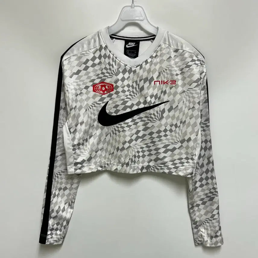 [BUNJANG] Nike Women's Cropped Long Sleeve Top / [여자-80]나이키 크롭 롱슬리브 탑