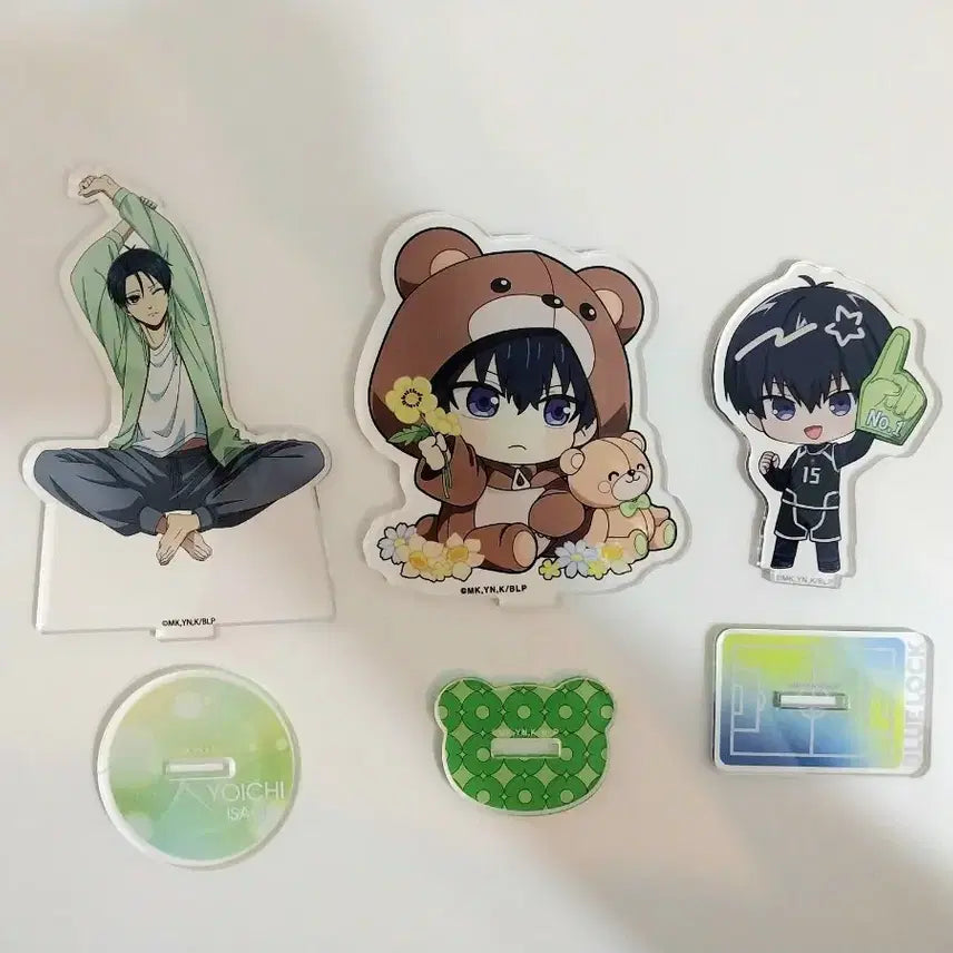 [BUNJANG] Blue Lock Isagi Yoichi Acrylic Stand Bundle / 블루록 이사기 요이치 아크릴 스탠드 일괄 양도