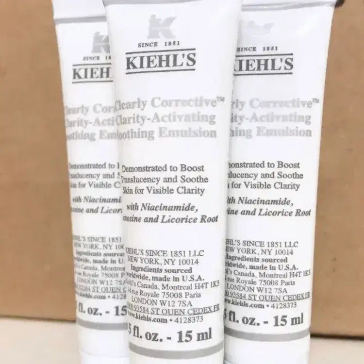 [BUNJANG] Kiehl's Clearly Corrective Clarity Activating Soothing Emulsion 45ml / 키엘 클리어리 코렉티브 클래리티 액티베이팅 수딩 에멀전 로션 45ml