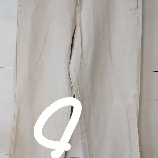 [BUNJANG] Banana Republic Linen Pants Size 32/34 with Front Stain / 바나나 리퍼블릭 린넨팬츠 32/34 사이즈 바지 앞면얼룩보임