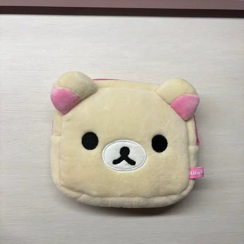 [BUNJANG] KORi LlaKuma Face Pouch (Vintage Version) / 고전&유일매물) 코리락쿠마 가득 얼굴 패이스 파우치 구버전