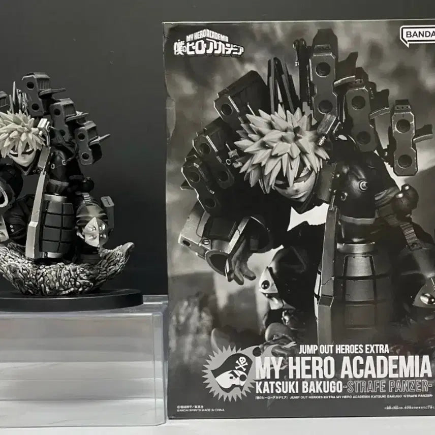 [BUNJANG] GiGA Jump Limited Edition Black Bakugo Figure / 나히아 나의 히어로 아카데미아 GiGA 점프 한정판 블랙 바쿠고 피규어