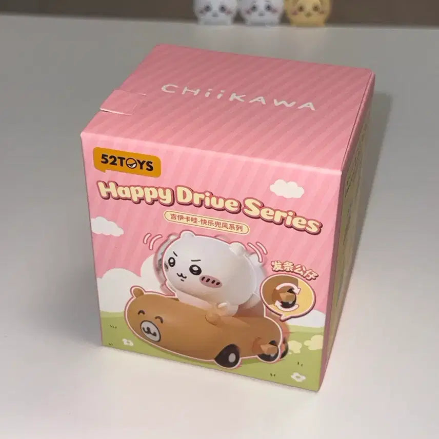 [BUNJANG] Chiikawa Happy Drive Wind-Up Car Figure / (미개봉) 치이카와 해피드라이브 자동차 피규어 태엽인형