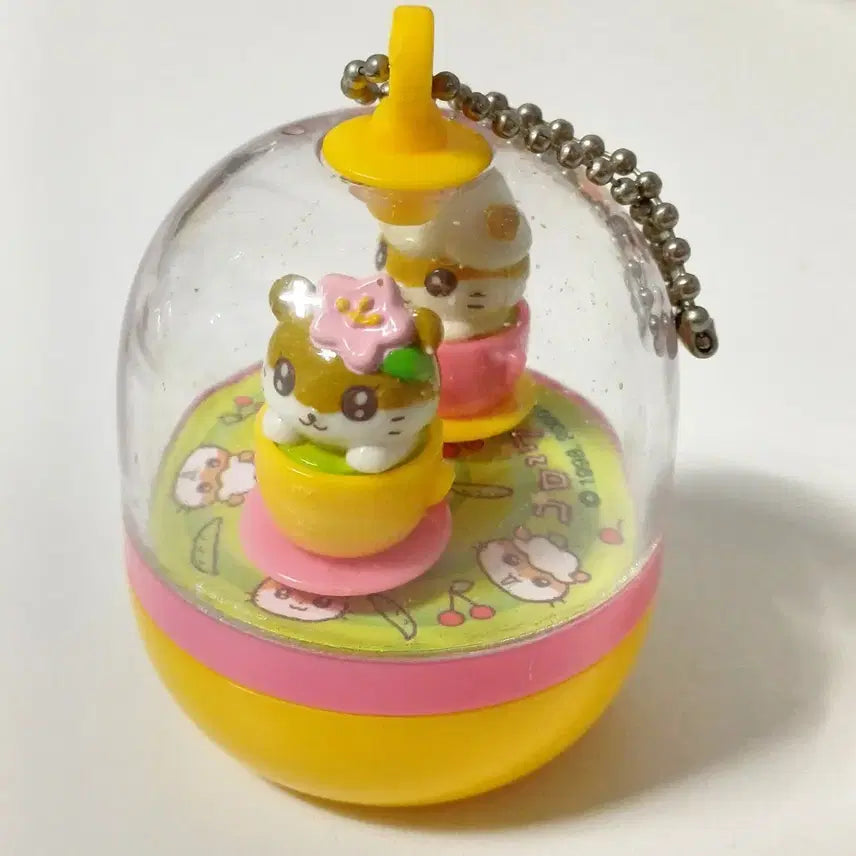 [BUNJANG] Korokoro Kuriring Rotating Cup Gacha Keychain / 코로코로쿠리링 돌아가는 컵 가챠 키링