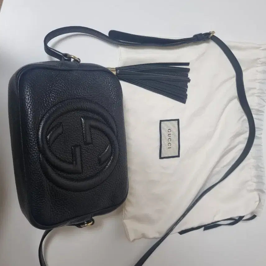 [BUNJANG] Gucci Disco Bag Black with Dust Bag / 구찌 디스코백 블랙 + 더스트백 포함
