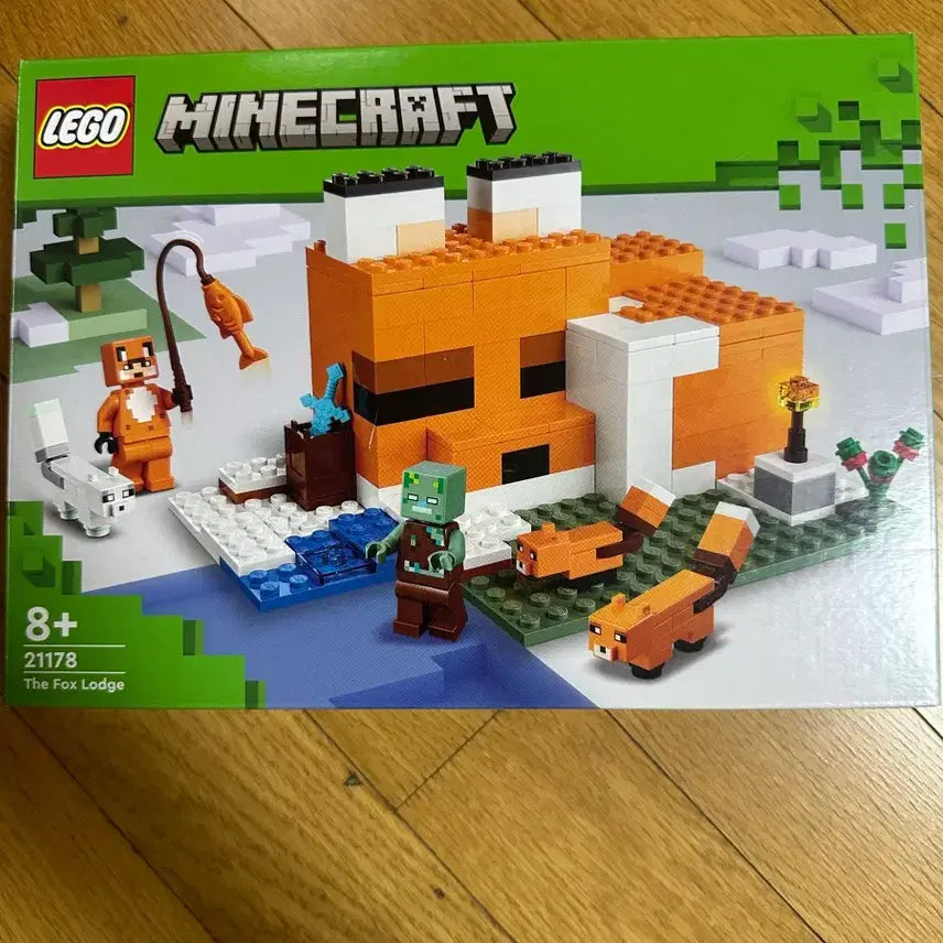 [BUNJANG] LEGO Minecraft 21178 Fox Lodge (Unsealed) / 레고 마인크래프트 21178 여우 우리(개봉)팝니다!