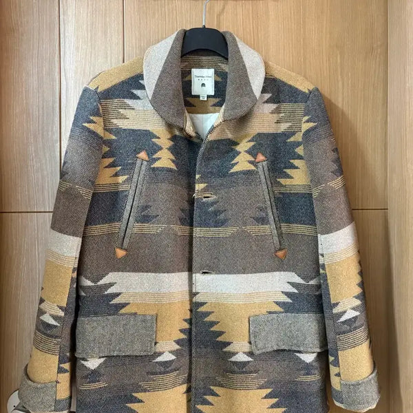 [BUNJANG] Thursday Island Navajo Western Wool Coat / 썰스데이아일랜드 RRL나바호 웨스턴 울 코트 치마요