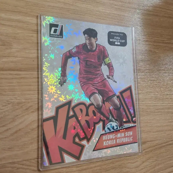 [BUNJANG] 25-26 Panini Donruss Son Heung-min Kaboom Oversized Soccer Card / 25-26파니니 돈러스 손흥민 카붐 오버사이즈 축구카드