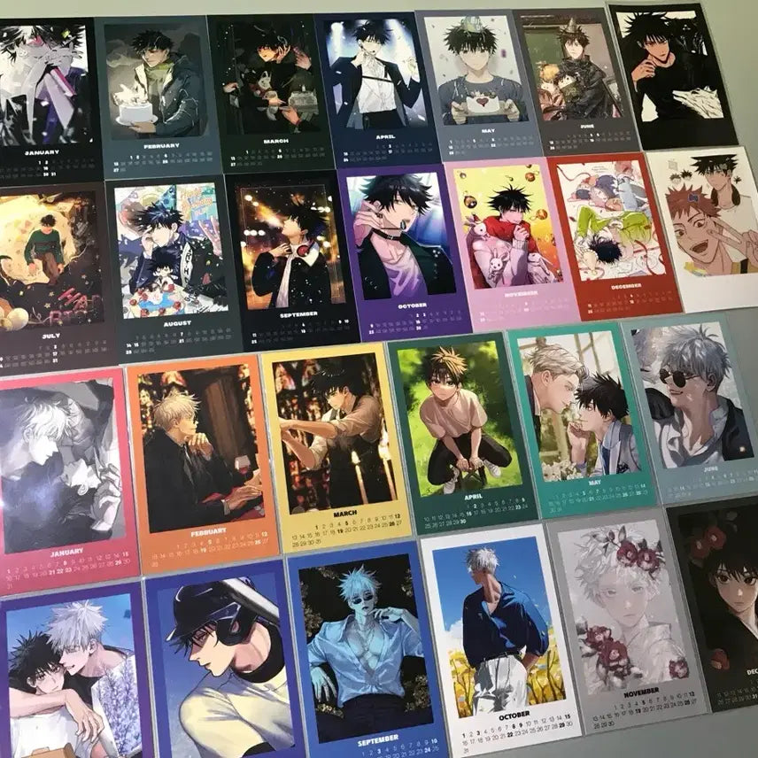 [BUNJANG] Jujutsu Kaisen Gojo Megumi Polaroid Photocard Bundle Set / 주술회전 폴라로이드 포토카드 포카 비공굿 굿즈 일괄 판매 고죠 메구미