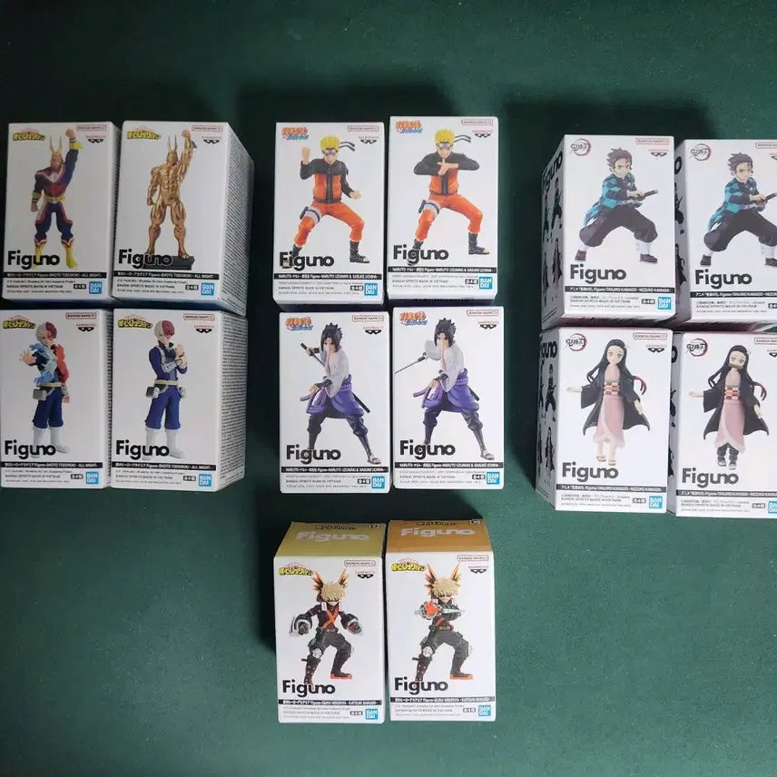 [BUNJANG] My Hero Academia, Naruto, Demon Slayer PIGNON Bundle Set / 나히아 나루토 귀멸의 칼날 피그노 일괄