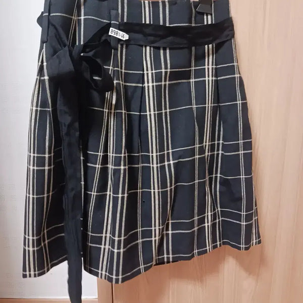 [BUNJANG] Beanpole Check Midi Skirt Size 55 / 빈폴스커트55
