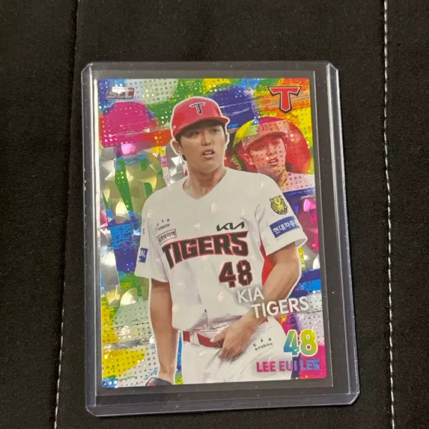 [BUNJANG] KIA Tigers Ui-ri Lee Solo Parallel Card #48 / KIA 타이거즈 이의리 선수 홀로 패러럴