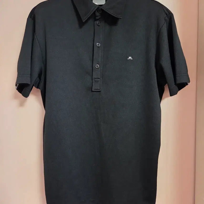 [BUNJANG] J.LINDEBERG Short Sleeve Polo T-Shirt Black / J.LINDEBERG 제이린드버그 반팔 카라티 블랙