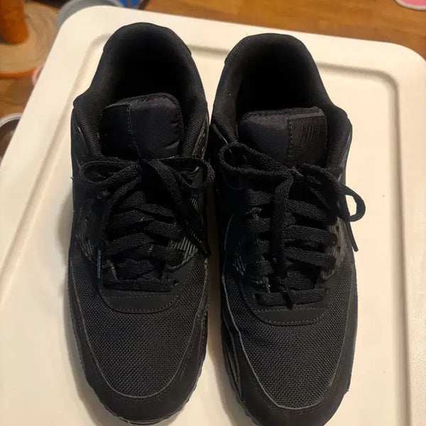 [BUNJANG] Nike Air Max 90 All Black Men's Shoes / 나이키 에어맥스 90 올블랙 남성 신발