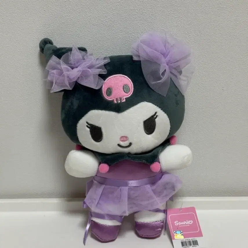 [BUNJANG] Sanrio Kuromi Ballerina Plush Doll / 산리오 쿠로미 발레리나 인형