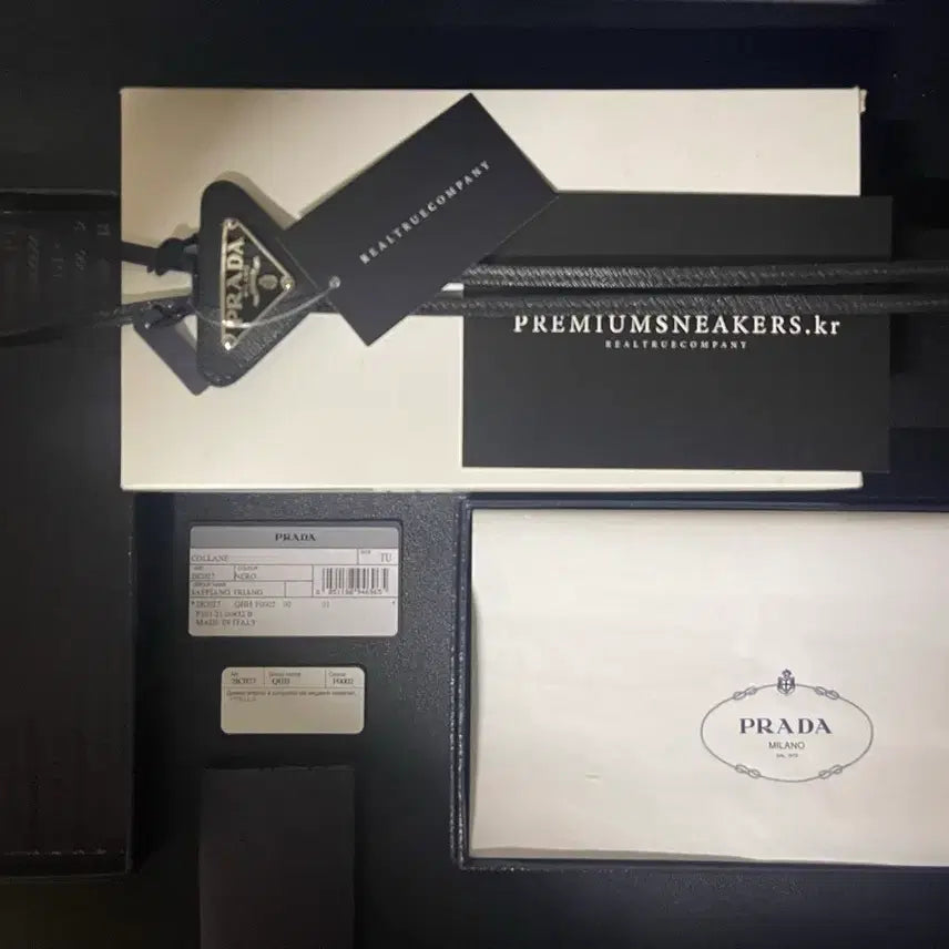 [BUNJANG] Prada Saffiano Voltai Black Loafers / 프라다 사피아노 볼로타이 블랙 새상품