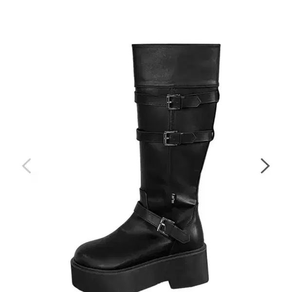 [BUNJANG] AZON Long Buckle Boots Maya Boots Black 240 / 애즈온 롱버클 부츠 마야부츠 240